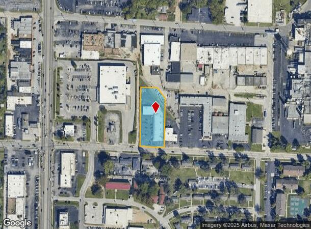 1901 E Bennett St, Springfield, MO Parcel Map