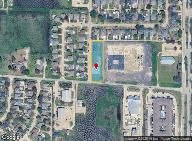  8317 Schrade Rd, Rowlett, TX Parcel Map