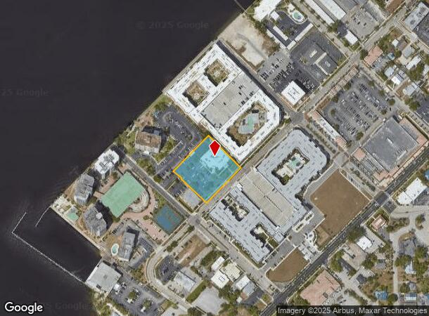  2240 W First St, Fort Myers, FL Parcel Map