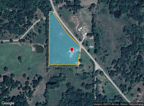 9350 Webster Rd, Beggs, OK Parcel Map
