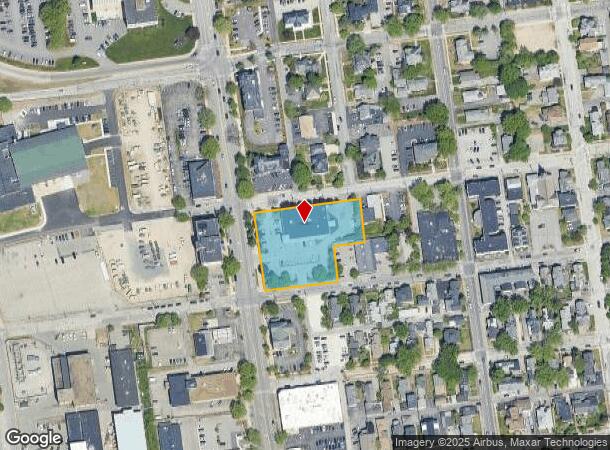 1631 Elm St, Manchester, NH Parcel Map