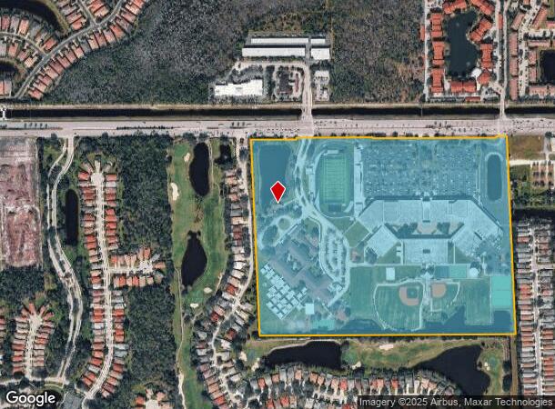 7802 Immokalee Rd, Naples, FL Parcel Map