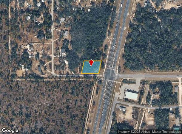 11105 Commercial Way, Weeki Wachee, FL Parcel Map