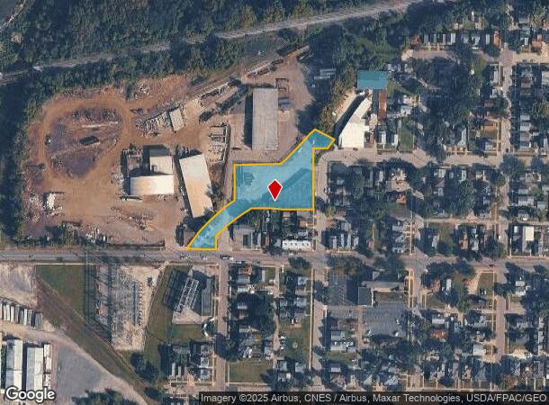 284 7Th St Nw, Barberton, OH Parcel Map