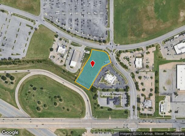  2051 E Hillside Dr N, Broken Arrow, OK Parcel Map