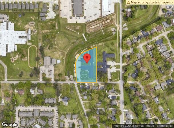  808 Inwood St, Tomball, TX Parcel Map