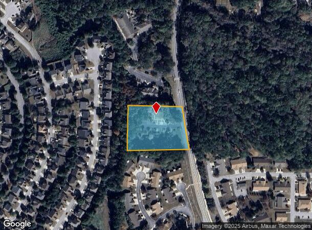  7505 Lester Rd, Union City, GA Parcel Map