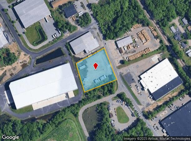  Oak Hill Way, Brockton, MA Parcel Map