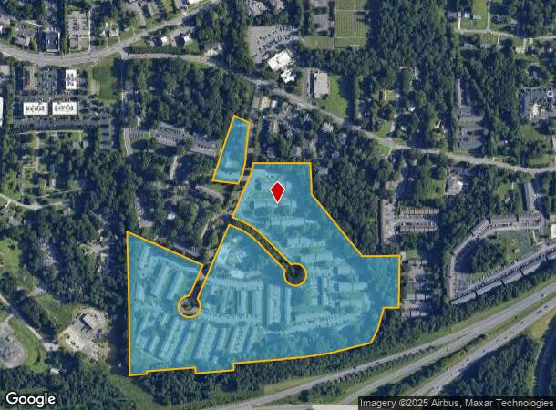 240 Village Crossing Ln, Winston Salem, NC Parcel Map
