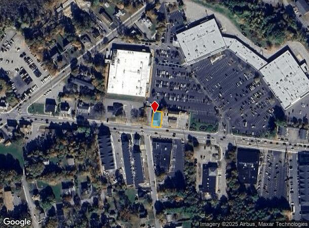 247 E Central St, Franklin, MA Parcel Map