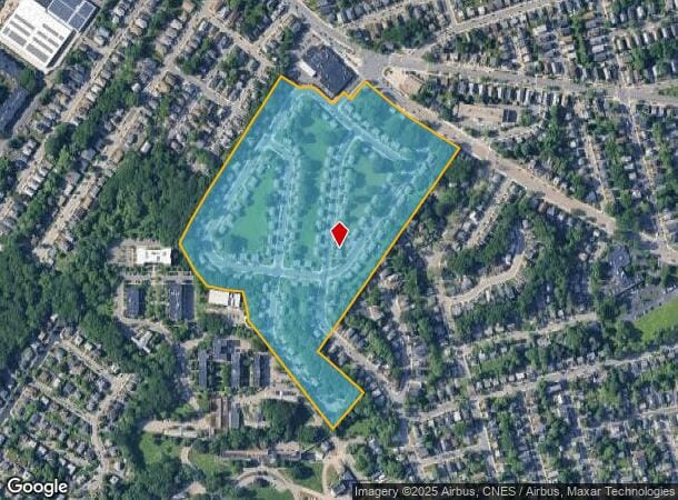Woodmere St, Mattapan, MA Parcel Map