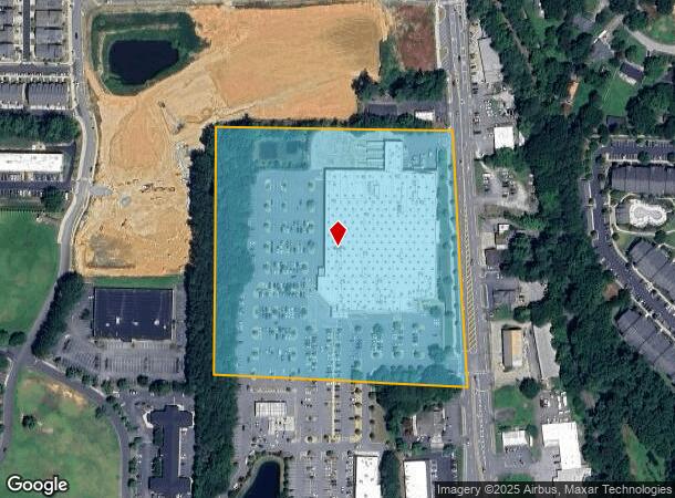 9464 Main St, Woodstock, GA Parcel Map