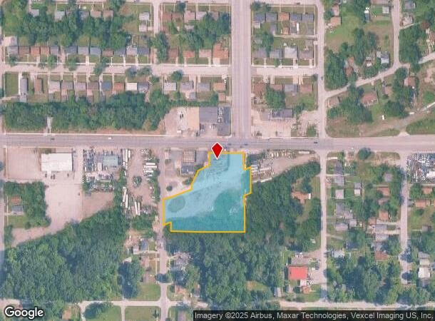  1437 E Ridge Rd, Gary, IN Parcel Map