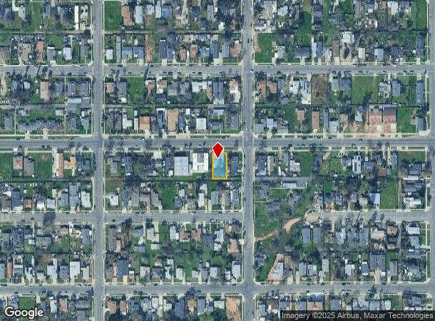 321 W Minarets Ave, Fresno, CA Parcel Map