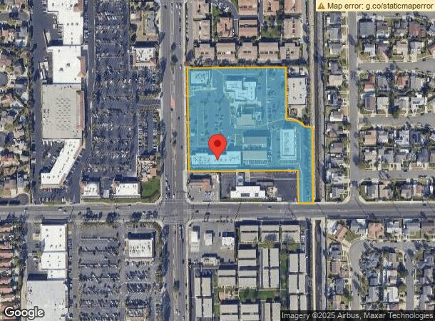  18384 Brookhurst St, Fountain Valley, CA Parcel Map