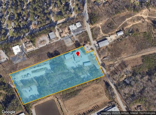 408 Piney Woods Rd, Columbia, SC Parcel Map