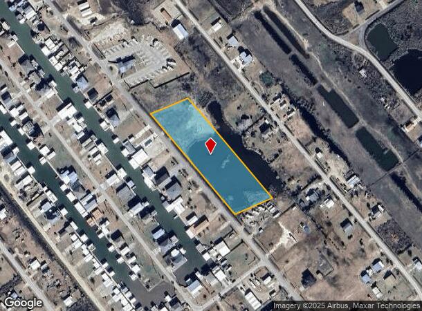 1200 N Crystal Beach Rd, Crystal Beach, TX Parcel Map