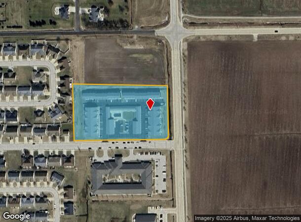 201 Field Crossing Dr, Highland, IL Parcel Map