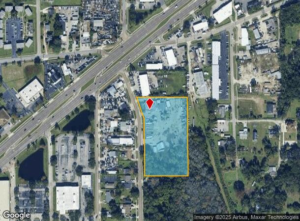 1105 Tucker Ave, Orlando, FL Parcel Map