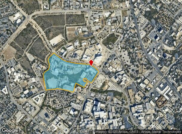  Floyd Curl, San Antonio, TX Parcel Map