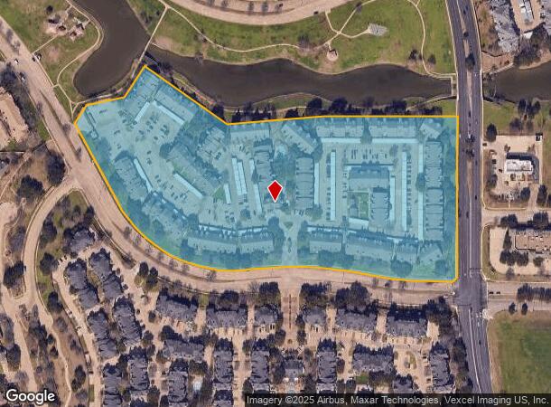  1127 Hidden Rdg, Irving, TX Parcel Map