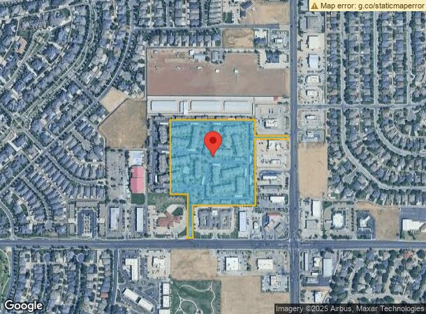  7550 Hillside Rd, Amarillo, TX Parcel Map