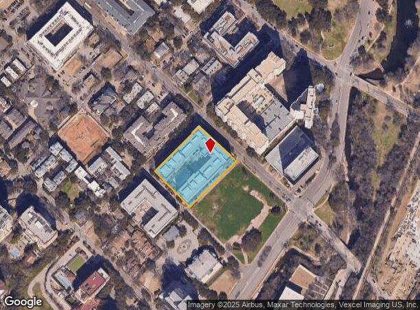 3427 Cedar Springs Rd, Dallas, TX Parcel Map