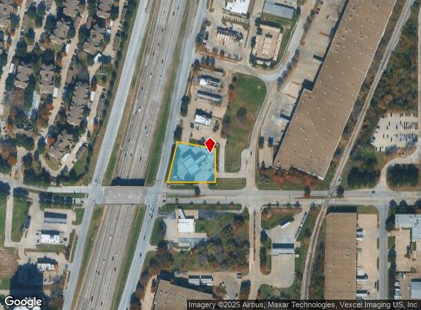 2610 N State Highway 360, Grand Prairie, TX Parcel Map