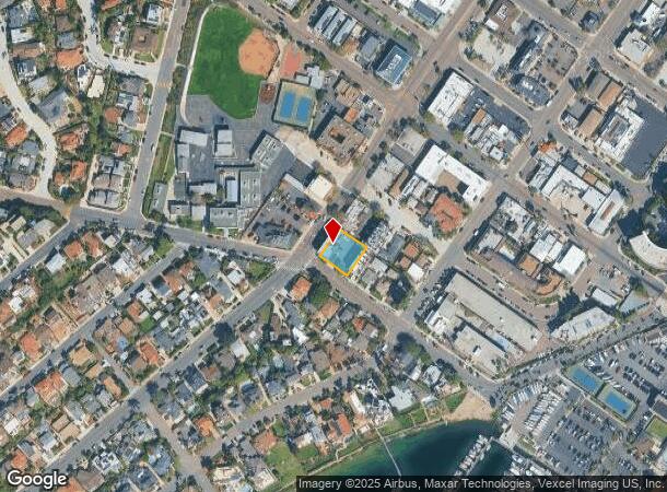 1005 Rosecrans St, San Diego, CA Parcel Map