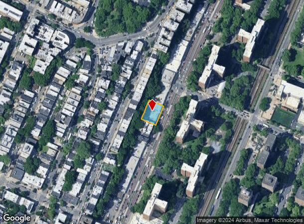  1363 Webster Ave, Bronx, NY Parcel Map