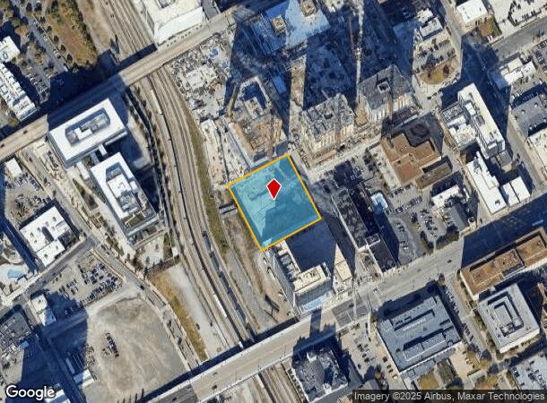 10Th Ave N, Nashville, TN Parcel Map