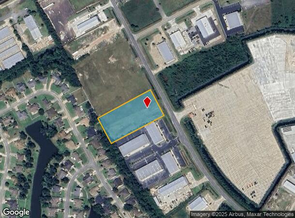 320 Martin Palmer Dr, Brunswick, GA Parcel Map