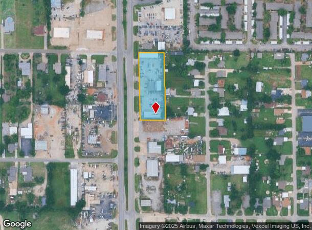  3536 N Shields Blvd, Moore, OK Parcel Map