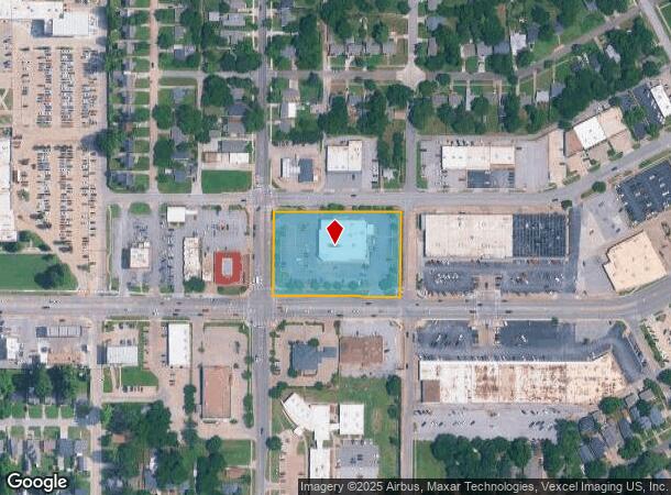  615 W Main St, Norman, OK Parcel Map