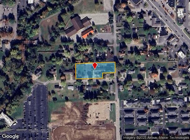 2630 22Nd St, Columbus, IN Parcel Map