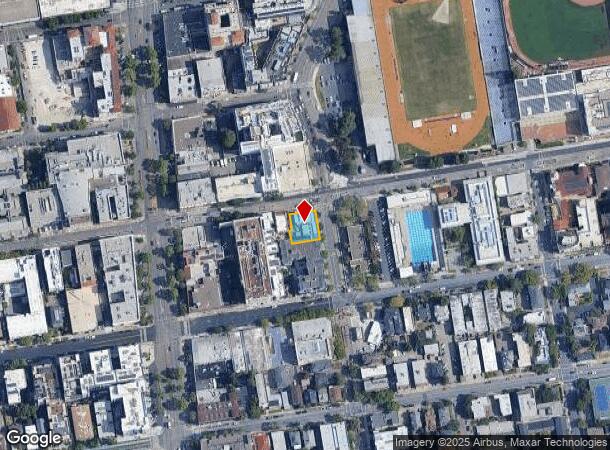  2190 Bancroft Way, Berkeley, CA Parcel Map