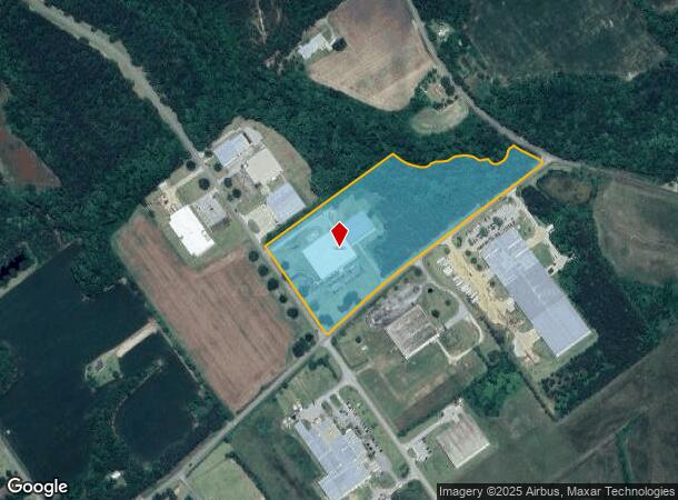  1665 Joe Rogers Jr Blvd, Manning, SC Parcel Map