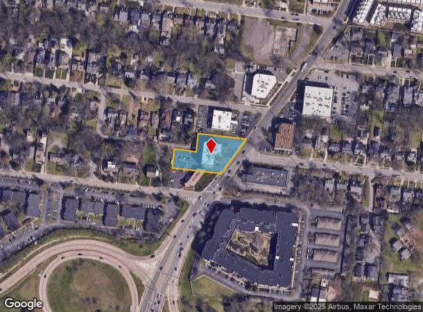  2505 21St Ave S, Nashville, TN Parcel Map