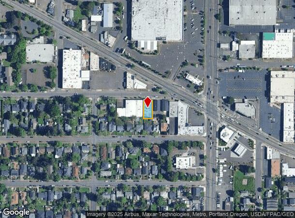 8044 Se Harold St, Portland, OR Parcel Map