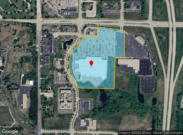  1515 W Paradise Dr, West Bend, WI Parcel Map