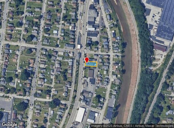 1709 E Railroad St, Carnegie, PA Parcel Map