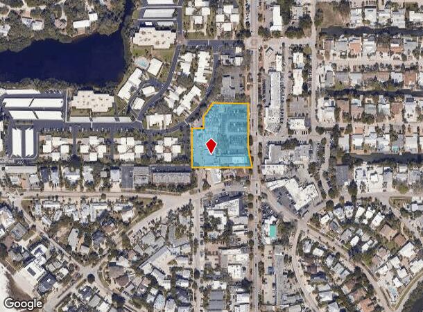 5132 Ocean Blvd, Sarasota, FL Parcel Map