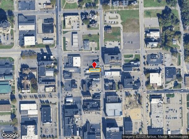  121 N Mercer St, New Castle, PA Parcel Map
