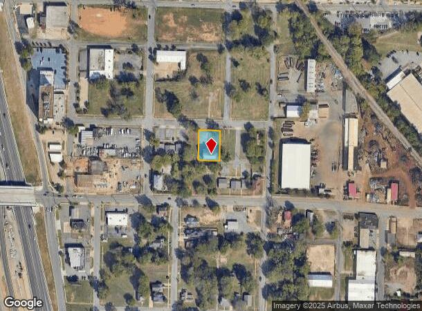  1017 E 8Th St, Little Rock, AR Parcel Map