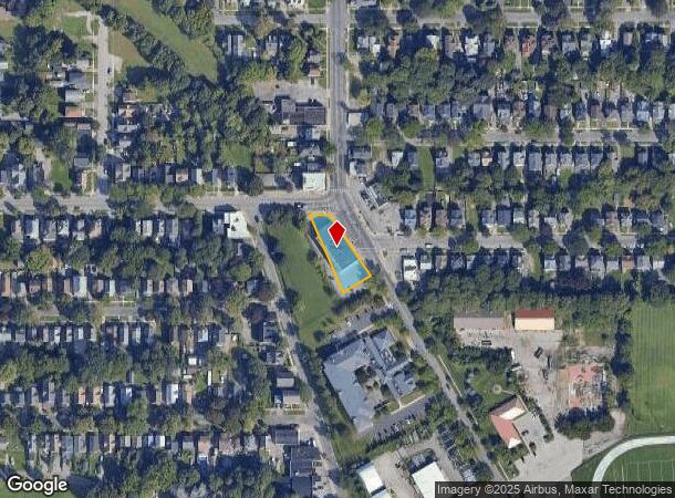  483 Dewey Ave, Rochester, NY Parcel Map