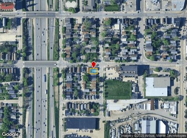  1801 S 3Rd St, Milwaukee, WI Parcel Map