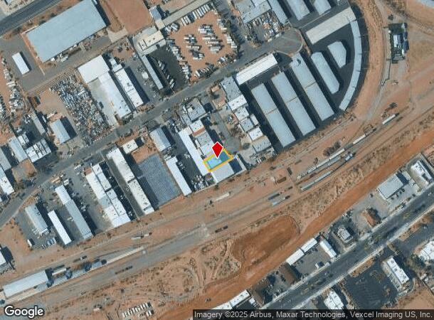  702 Foothill Ct, Boulder City, NV Parcel Map