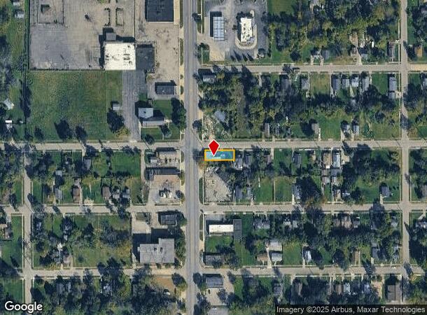  6834 N Saginaw St, Flint, MI Parcel Map