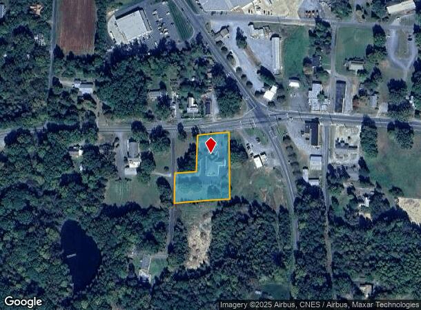 121 W Main St, Seagrove, NC Parcel Map