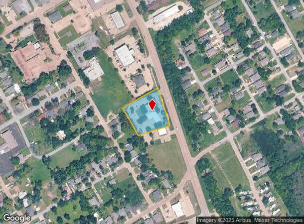 909 S Clay St, Ennis, TX Parcel Map